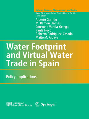 cover image of Water Footprint and Virtual Water Trade in Spain